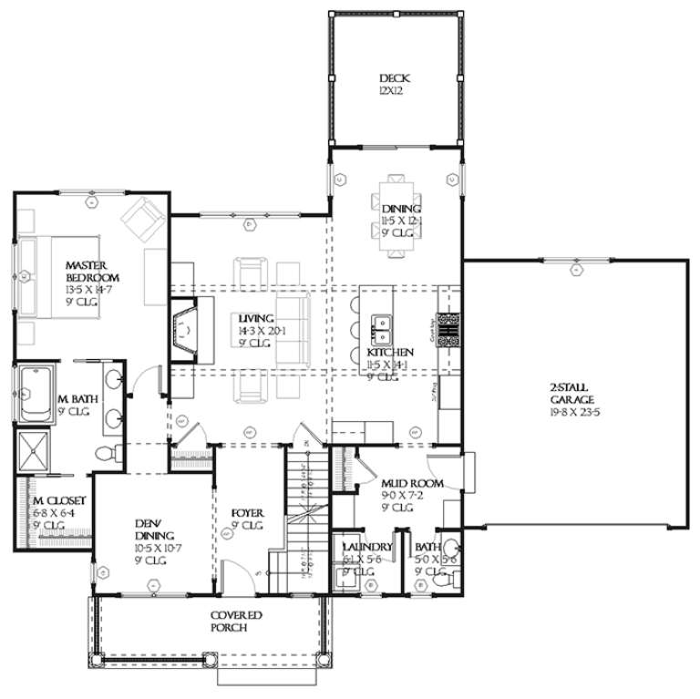 House Plan House Plan #8896 Drawing 1