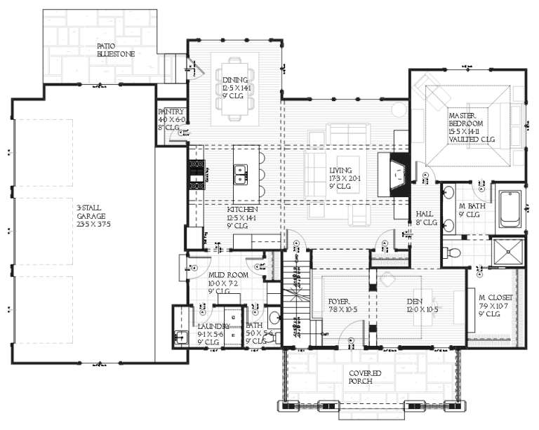 House Plan House Plan #8897 Drawing 1