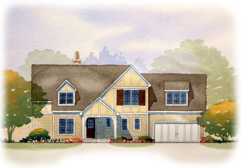 House Plan House Plan #8899 Front Elevation