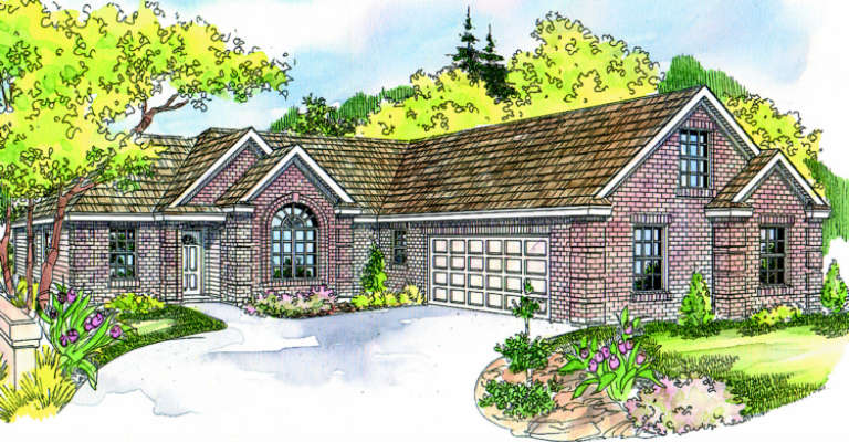 House Plan House Plan #890 Front Elevation