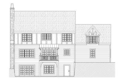 European House Plan #1637-00072 Elevation Photo