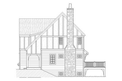 European House Plan #1637-00072 Elevation Photo