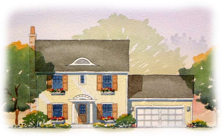 House Plan House Plan #8904 Front Elevation