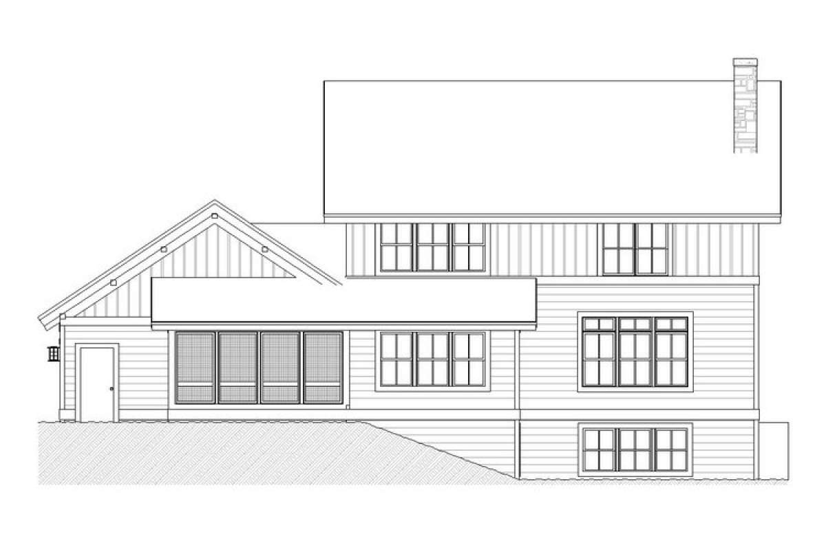 Country House Plan #1637-00075 Elevation Photo