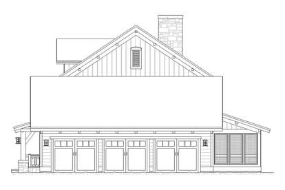 Country House Plan #1637-00075 Elevation Photo