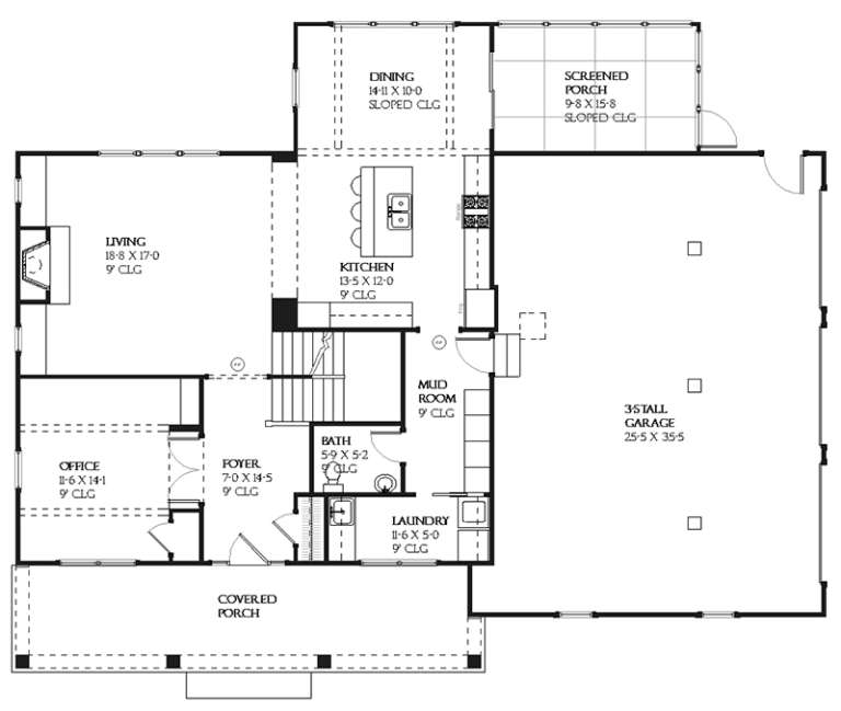 House Plan House Plan #8905 Drawing 1