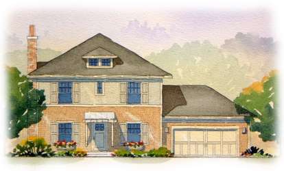 3 Bed, 2 Bath, 1810 Square Foot House Plan - #1637-00076