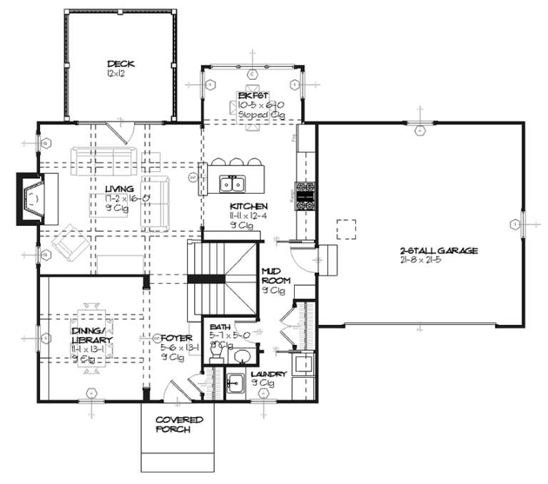 House Plan House Plan #8906 Drawing 1