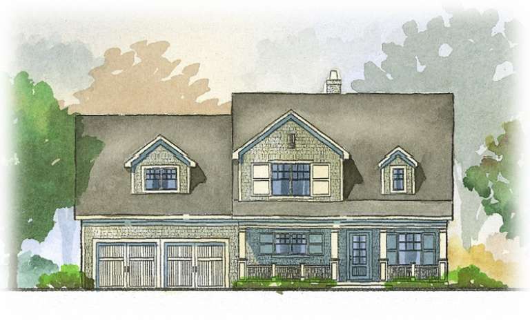 House Plan House Plan #8907 Front Elevation