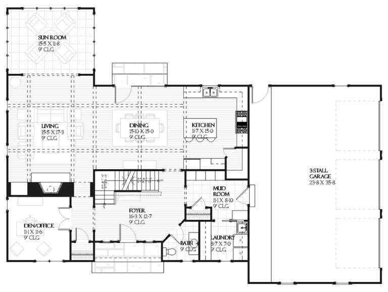 House Plan House Plan #8908 Drawing 1
