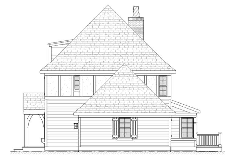 Tudor House Plan #1637-00079 Elevation Photo