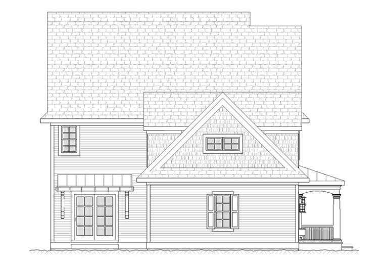Traditional House Plan #1637-00080 Elevation Photo