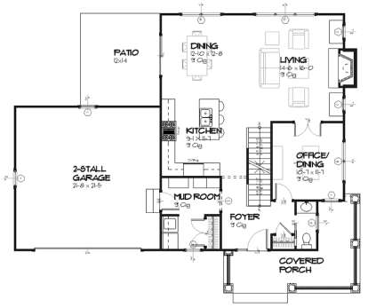 Main for House Plan #1637-00080