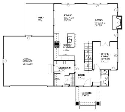 Main for House Plan #1637-00081