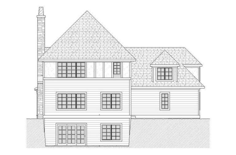 Tudor House Plan #1637-00082 Elevation Photo