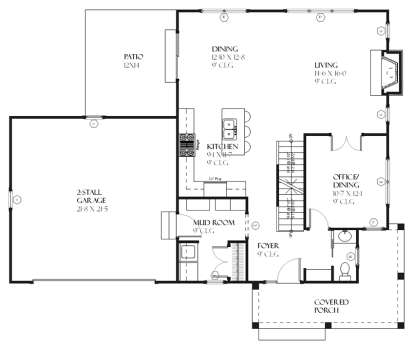 Main for House Plan #1637-00082