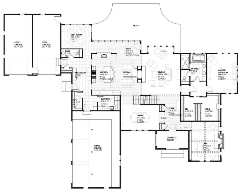 House Plan House Plan #8913 Drawing 1