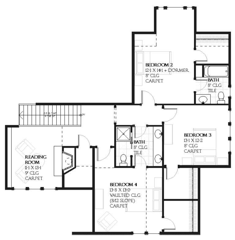 House Plan House Plan #8913 Drawing 2
