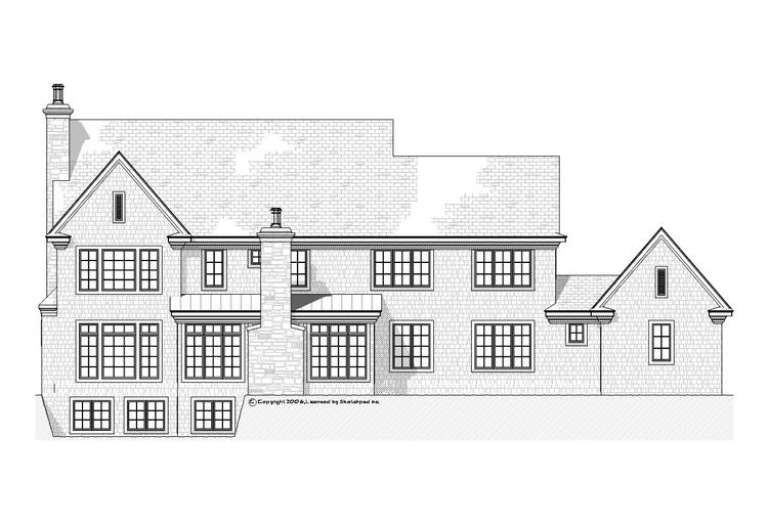 Tudor House Plan #1637-00084 Elevation Photo