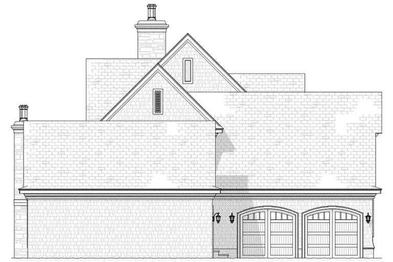 Tudor House Plan #1637-00084 Elevation Photo