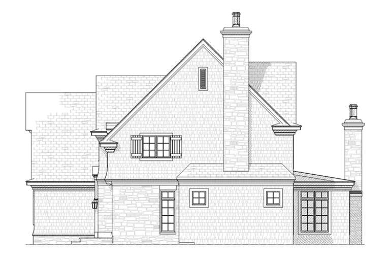 Tudor House Plan #1637-00084 Elevation Photo