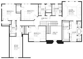 Upper for House Plan #1637-00084