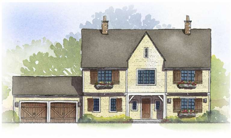House Plan House Plan #8919 Rendering