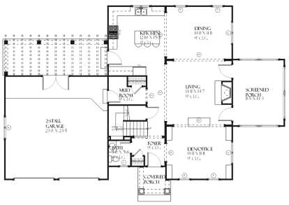 Main for House Plan #1637-00092