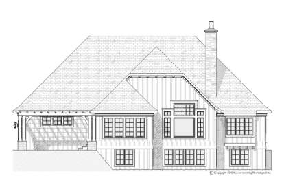 Country House Plan #1637-00095 Elevation Photo