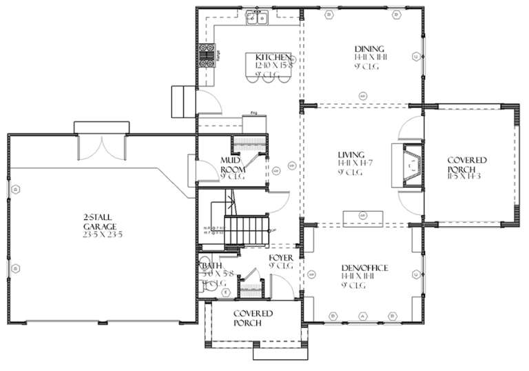 House Plan House Plan #8927 Drawing 1