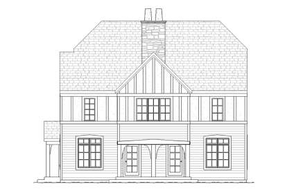 Tudor House Plan #1637-00098 Elevation Photo