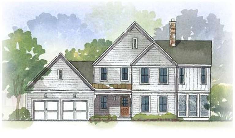 Country House Plan #1637-00100 Elevation Photo
