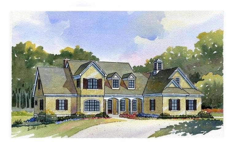 Country House Plan #1637-00101 Elevation Photo