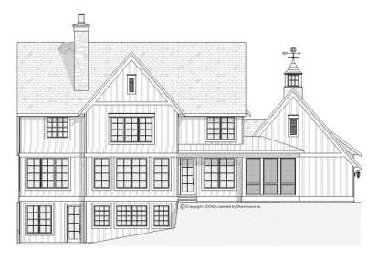 Country House Plan #1637-00102 Elevation Photo