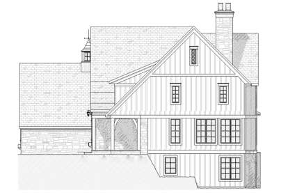 Country House Plan #1637-00102 Elevation Photo
