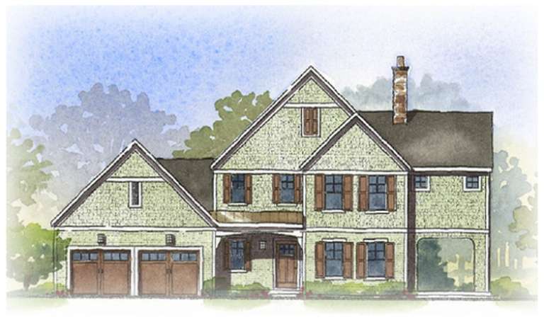 House Plan House Plan #8933 Front Elevation