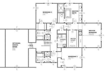 Floorplan 2 for House Plan #1637-00103