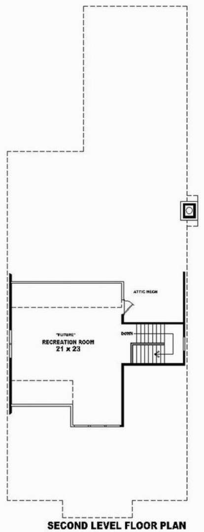 Floorplan 2 for House Plan #053-01362