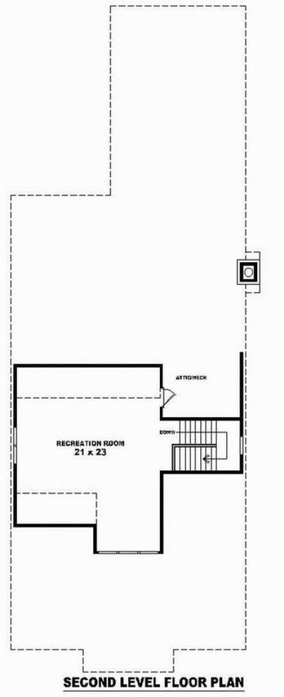 Floorplan 2 for House Plan #053-01363