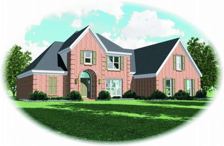 House Plan House Plan #8954 Front Elevation