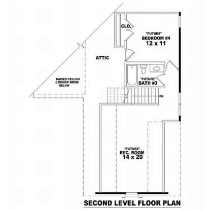 Floorplan 2 for House Plan #053-01371