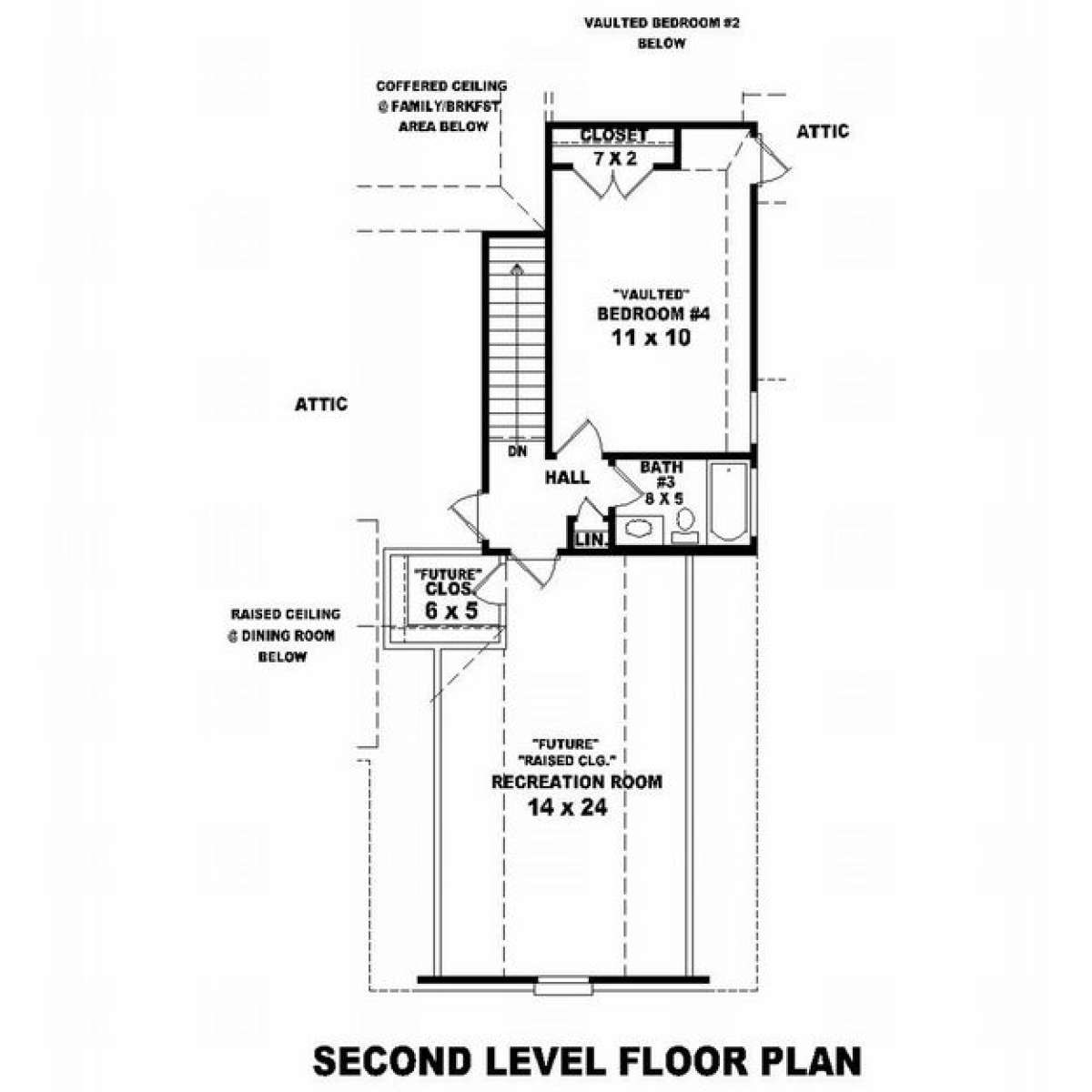 Floorplan 2 for House Plan #053-01373