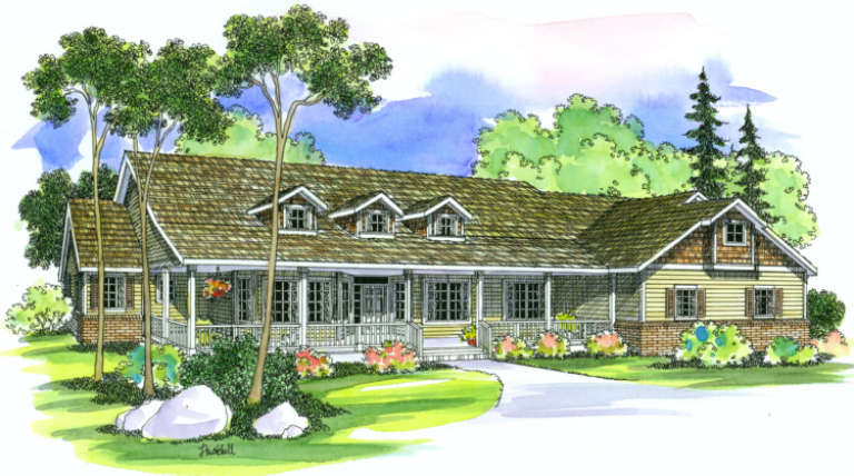 House Plan House Plan #896 Front Elevation