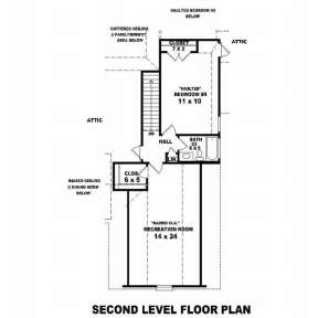 Floorplan 2 for House Plan #053-01381