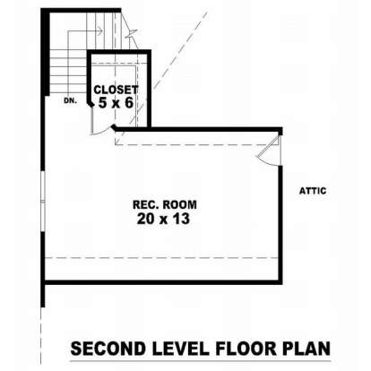 Floorplan 2 for House Plan #053-01398