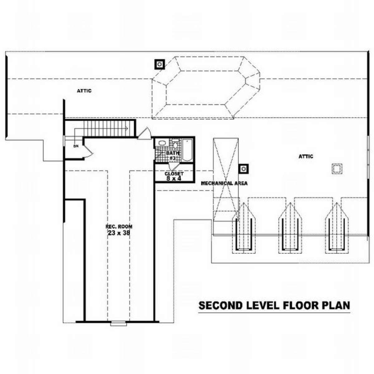 Floorplan 2 for House Plan #053-01399