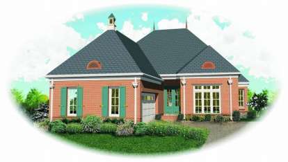 4 Bed, 3 Bath, 3245 Square Foot House Plan - #053-01402