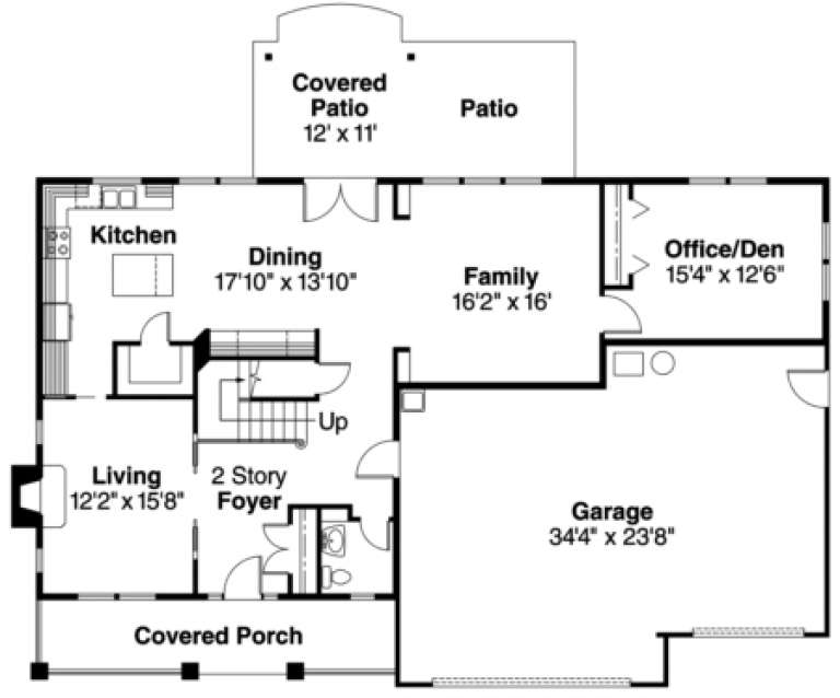 House Plan House Plan #899 Drawing 1
