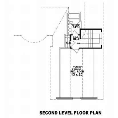 Floorplan 2 for House Plan #053-01406
