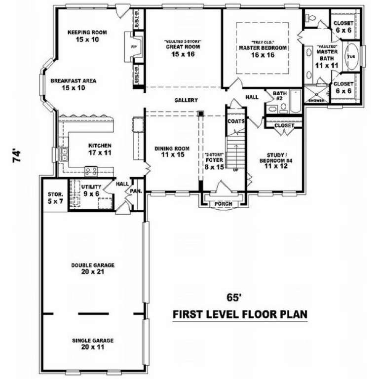 House Plan House Plan #8996 Drawing 1